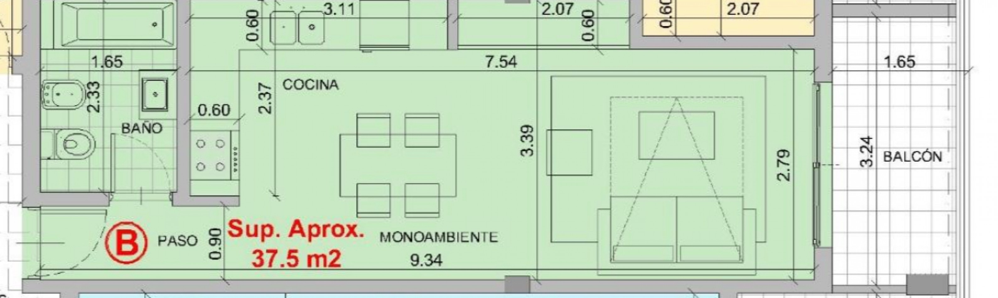 MONOAMBIENTE A ESTRENAR Berazategui