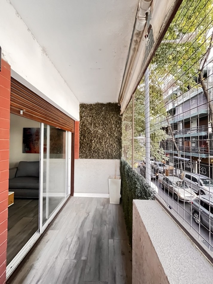 DEPARTAMENTO DE 3 AMBIENTES CON BALCON Y VISTA AL PARQUE LAS HERAS, PEÑA Y CORONEL DIAZ, RECOLETA