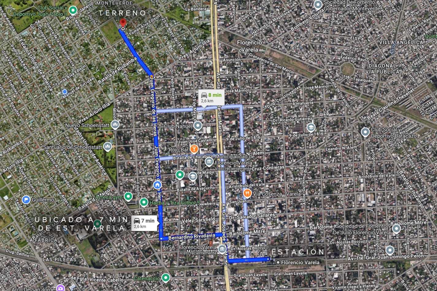 Terreno 10x48 en Florencio Varela Oportunidad!!!